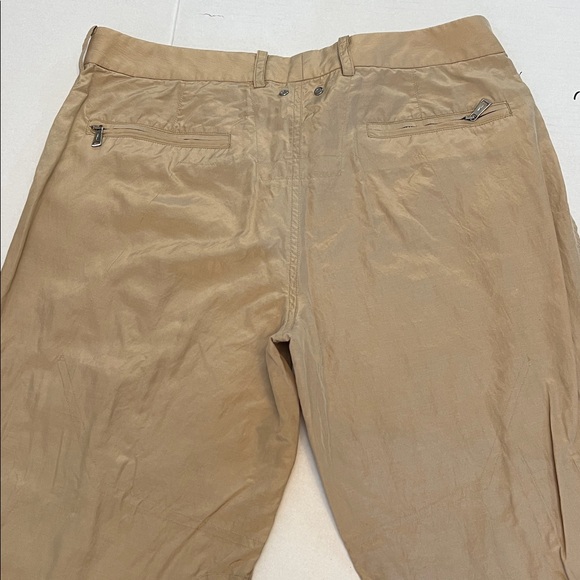 RALPH LAUREN CARGO UTILITY PARACHUTE CARGO PANTS WOMENS SILK BLEND SIZE 10 - Picture 12 of 16